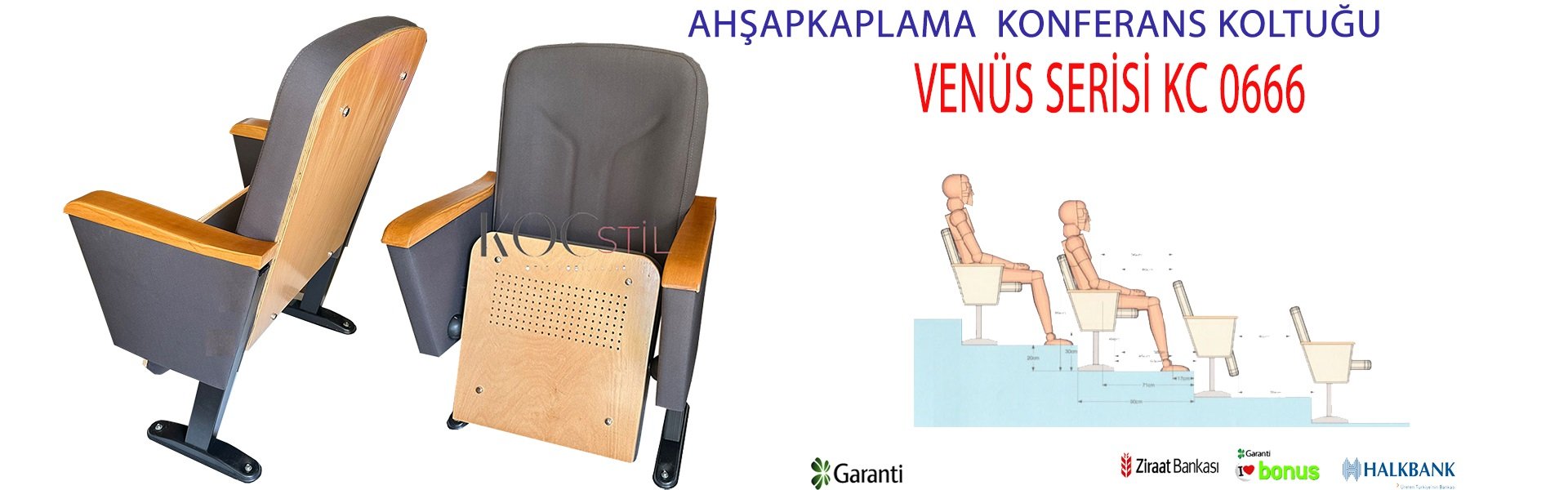 AHŞAP OTURAK AHŞAP SIRT VE AHŞAP KOL KATLANIR KONFERANS KOLTUĞU