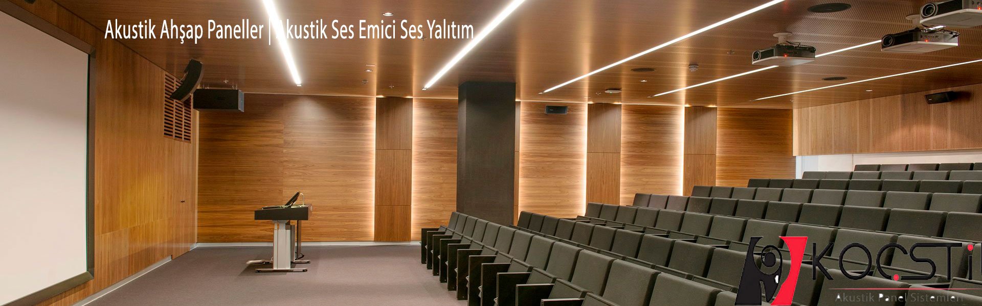 Akustik Ahşap Paneller  Akustik Ses Emici Ses Yalıtım