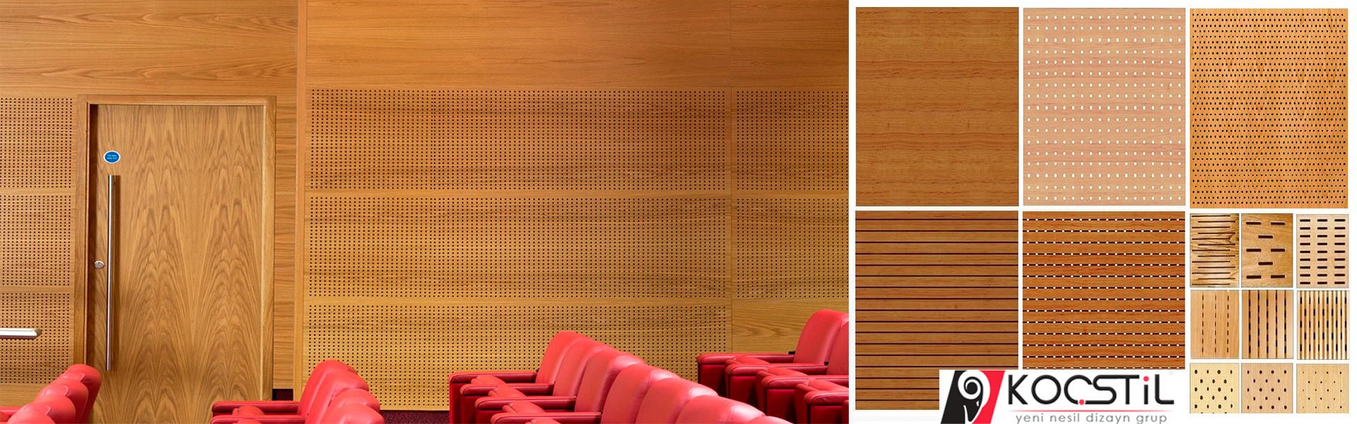 akustik mdf panel
