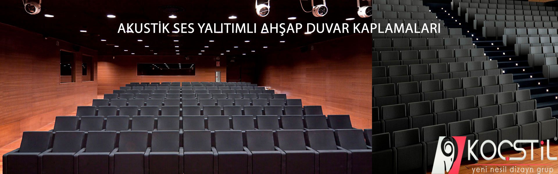AKUSTİK SES YALITIMLI AHŞAP DUVAR KAPLAMALARI