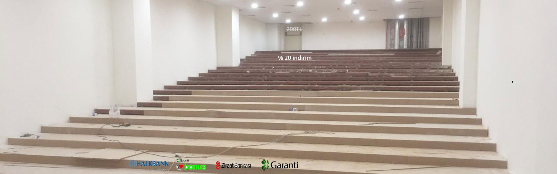 BEYLİKDÜZÜ BİREY KOLEJLERİ AKUSTİK PLATFORM YÜKSELTME 