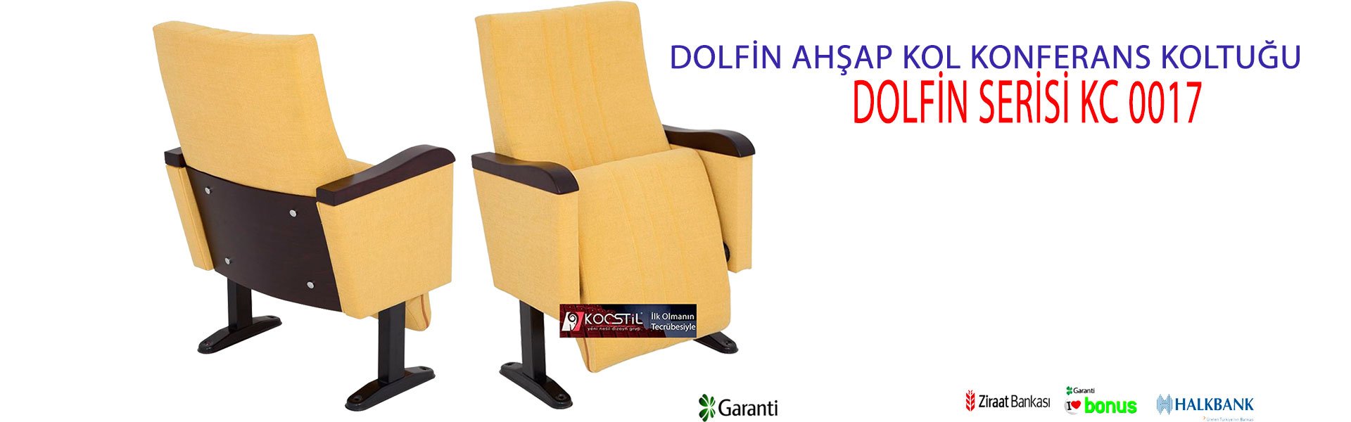 DOLFİN AHŞAP KOL KONFERANS KOLTUĞU 