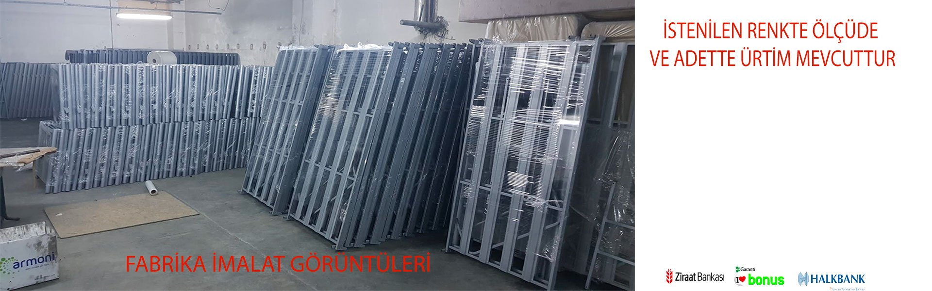 FABRİKA İMALAT GÖRÜNTÜLERİ