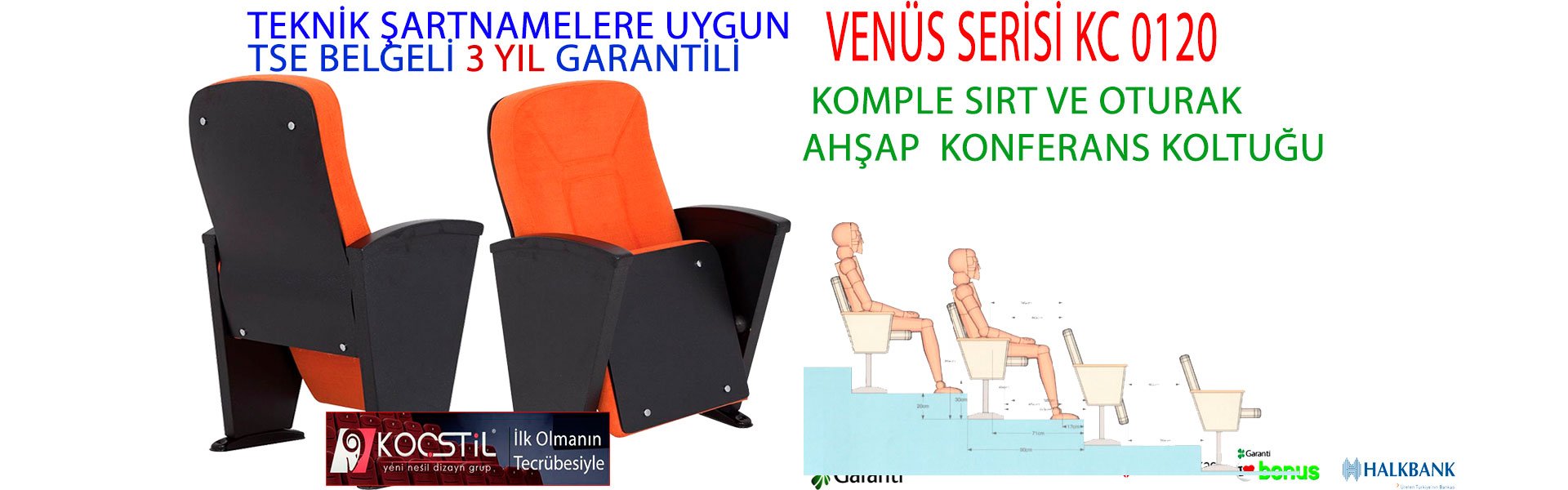 KOMPLE SIRT VE OTURAK AHŞAP KONFERANS KOLTUĞU 
