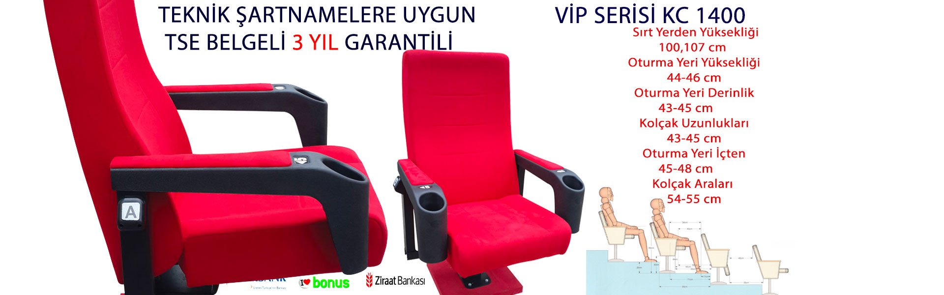 Vip Sinema Koltuğu kc 1400