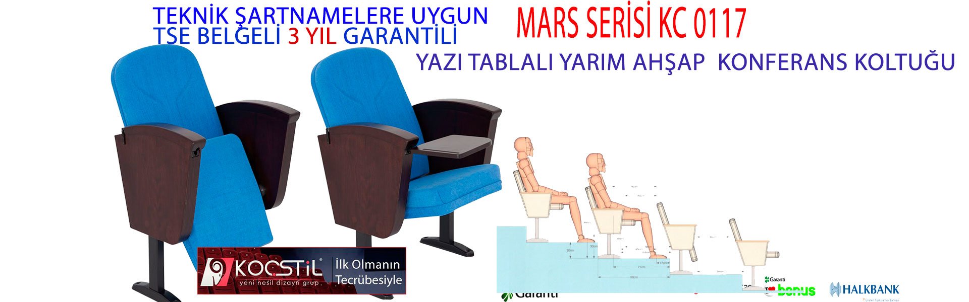 YARIM  AHŞAP KOL YAZI TABALI  KONFERANS KOLTUĞU 