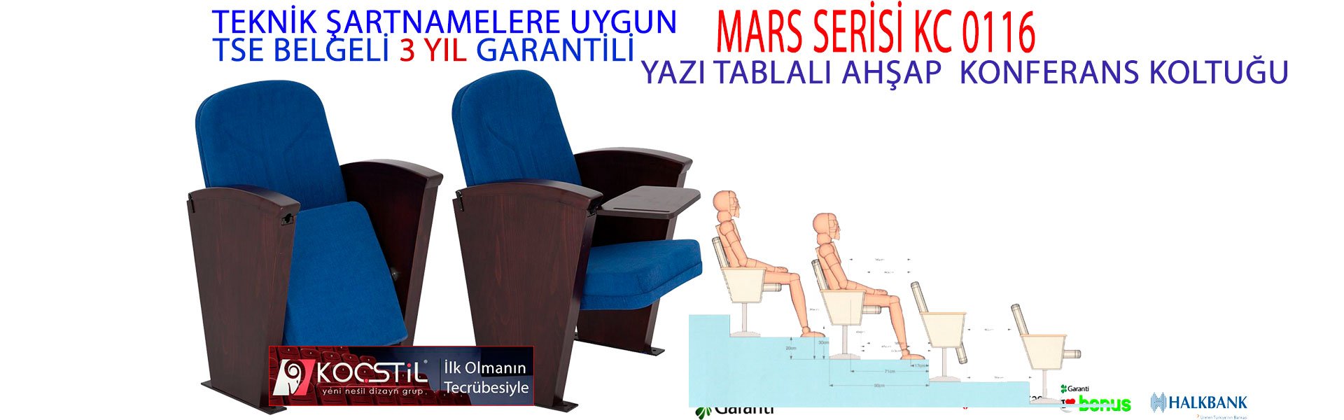 YAZI TABLALI KOMPLE AHŞAP KONFERANS KOLTUĞU 