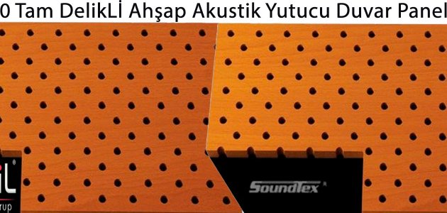 2000 Tam DelikLİ Ahşap Akustik Yutucu Duvar Paneli