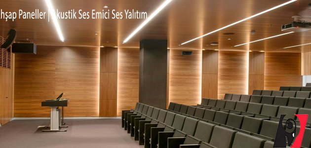 Akustik Ahşap Paneller  Akustik Ses Emici Ses Yalıtım