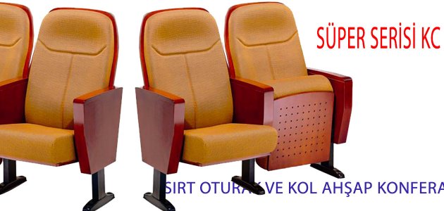 KOMPLE AHŞAP KOL KATLANIR KONFERANS KOLTUĞU